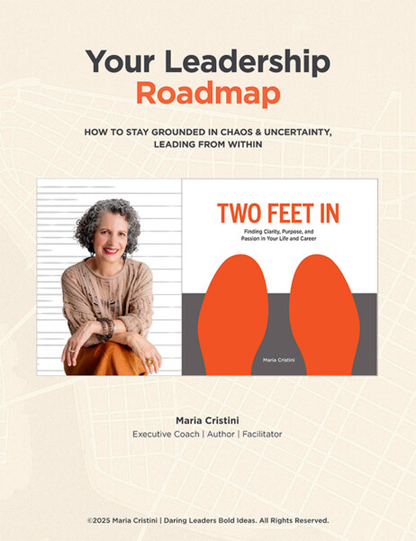 Cover image: Your Leadership Roadmap workbook by Maria Cristini